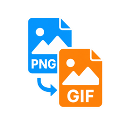 PNG to GIF converter icon