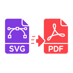 SVG to PDF converter icon